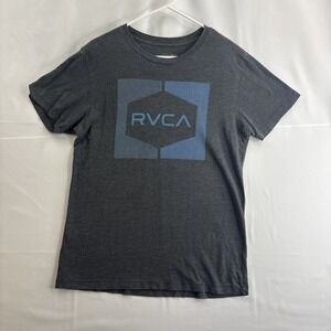 RVCA Artist Network Program T Shirt Men's Small Black Short Sleeve
